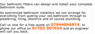 Bathroom Fitters Rochford